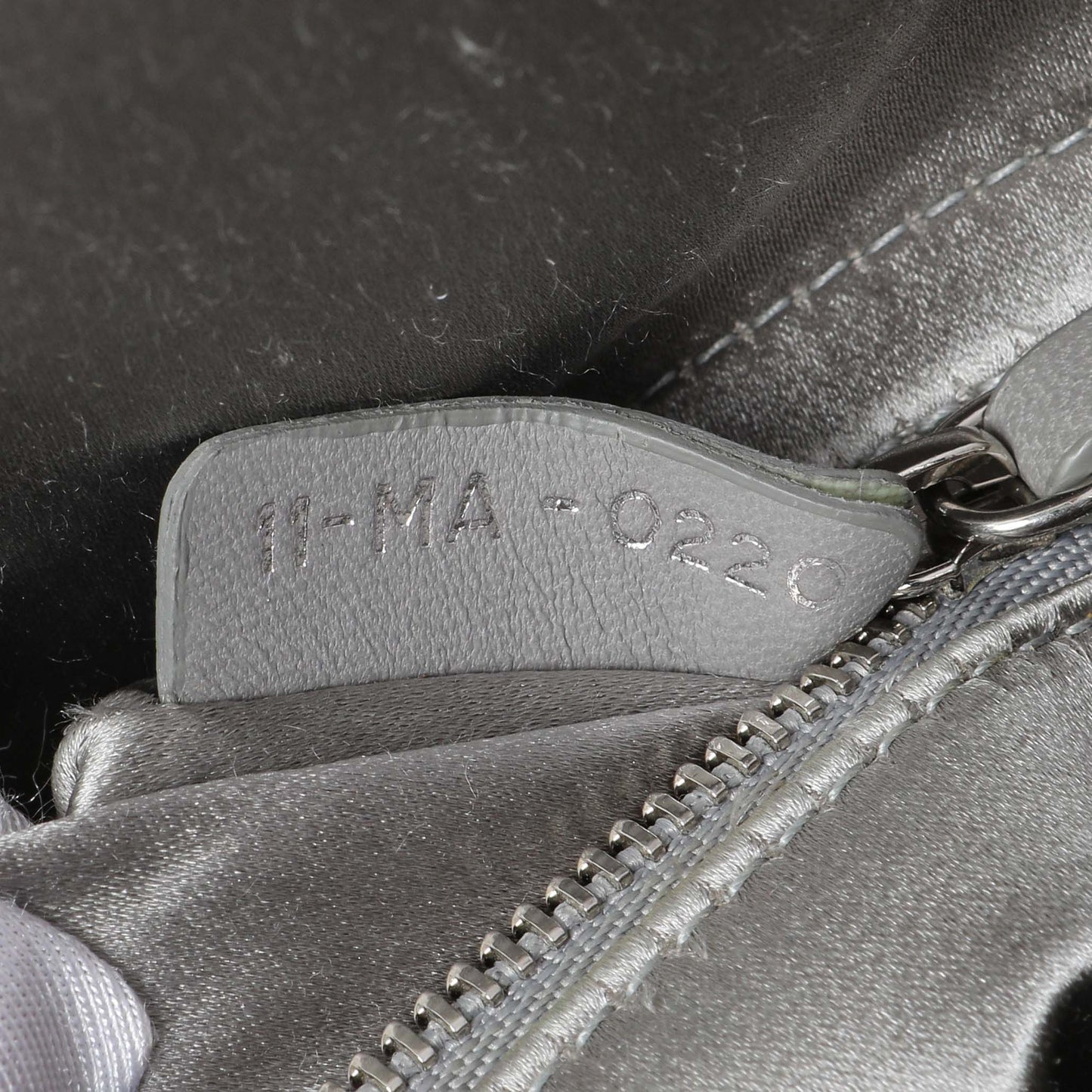 Exclusive Christian Dior Satin Crystal Cannage Mini Lady Dior — Alternate View 10
