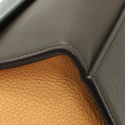 Exclusive Celine Tricolor Calfskin Small Trapeze — Top View