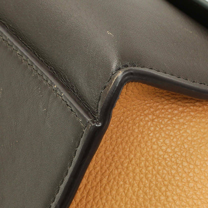 Exclusive Celine Tricolor Calfskin Small Trapeze — Detail View