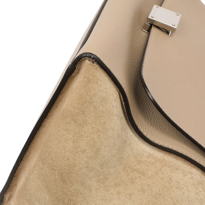 Exclusive Celine Dune Drummed Calfskin & Suede Medium Trapeze — Detail View