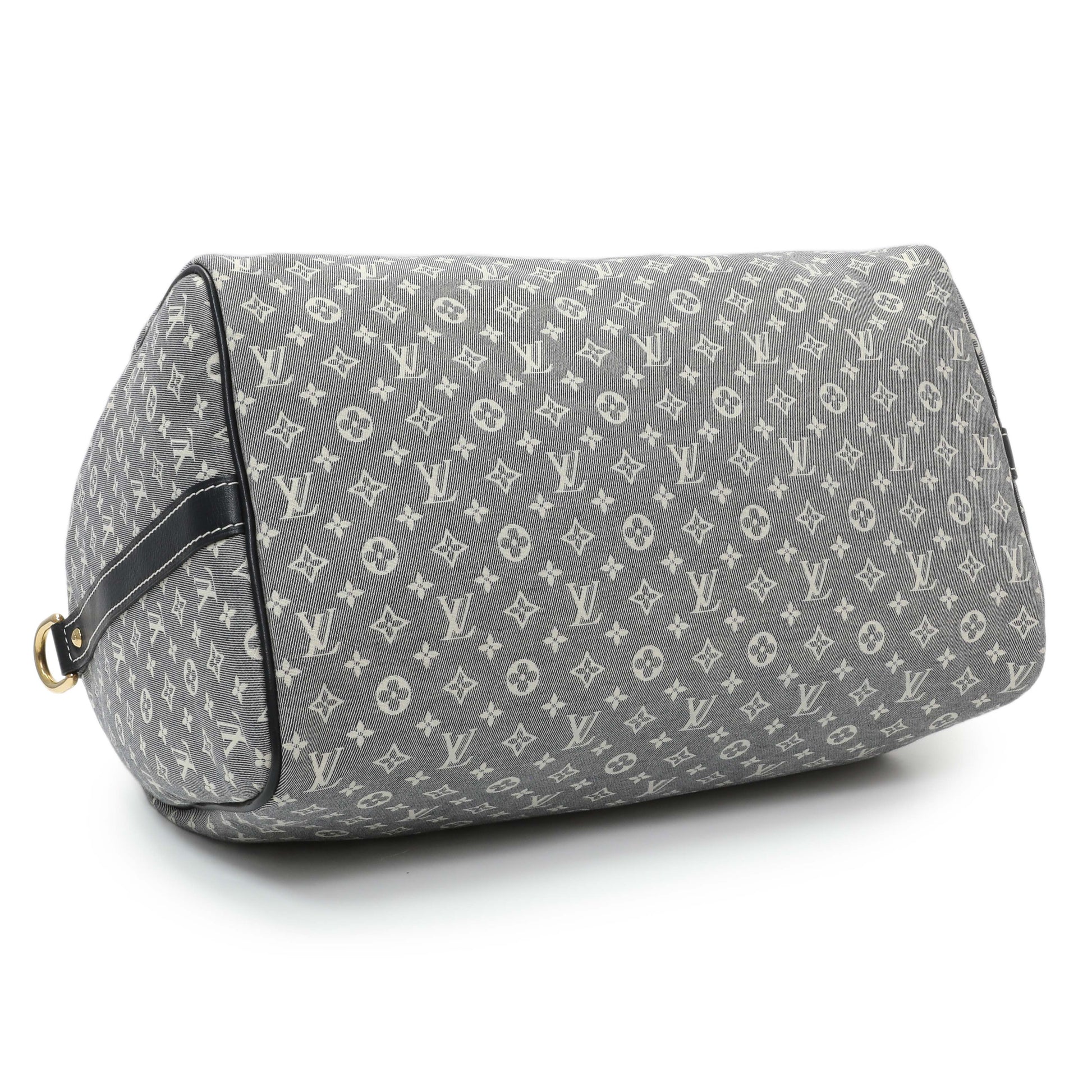 Exclusive Louis Vuitton Encre Monogram Idylle Speedy Bandouliere 30 — Back View