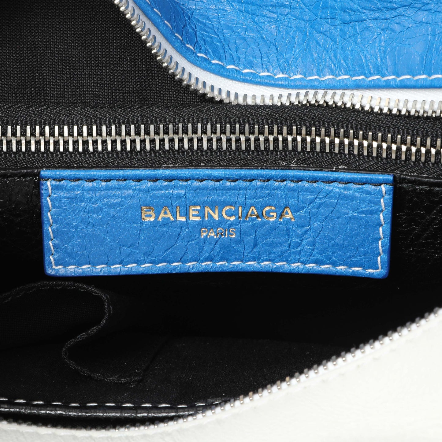 Exclusive Balenciaga Agneau XS Bazar Shopper Tote — Detail View
