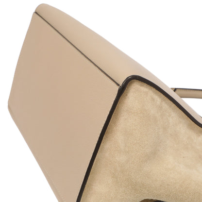 Exclusive Celine Dune Drummed Calfskin & Suede Medium Trapeze — Alternate View 7