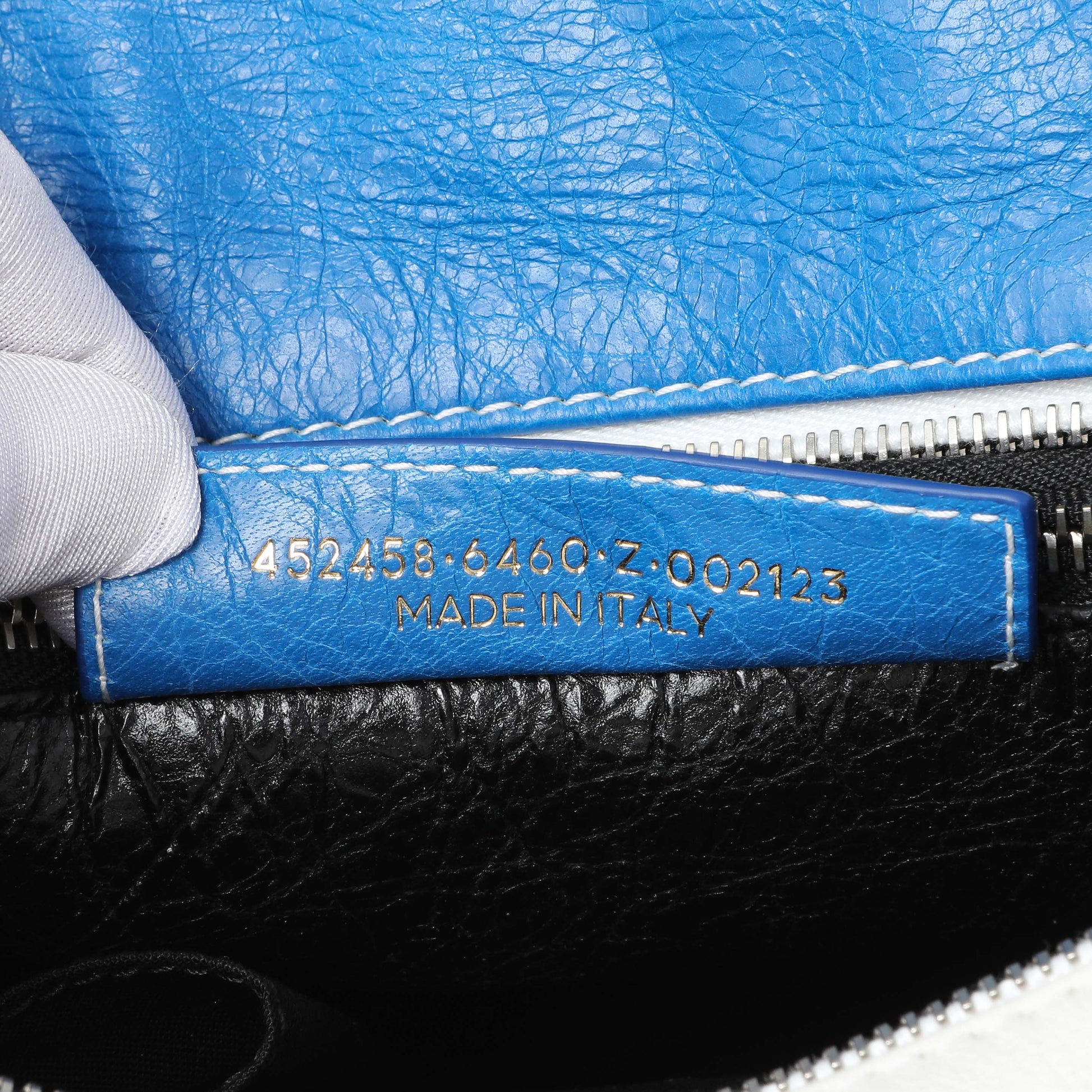 Exclusive Balenciaga Agneau XS Bazar Shopper Tote — Lifestyle View