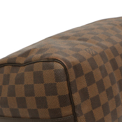 Exclusive Louis Vuitton Damier Ebene Speedy Bandouliere 30 — Lifestyle View