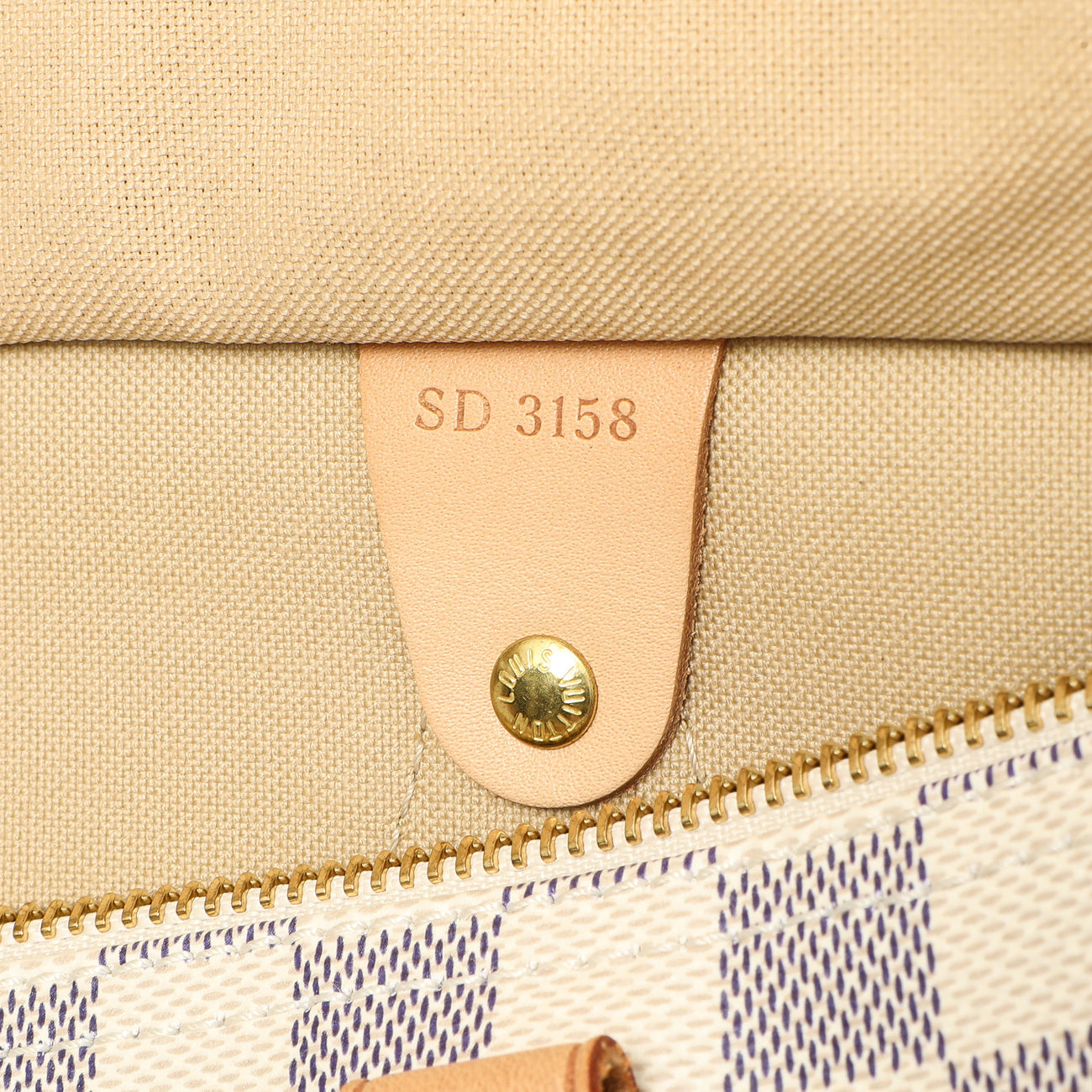 Exclusive Louis Vuitton Damier Azur Speedy 30 — Alternate View 10