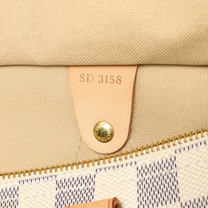 Exclusive Louis Vuitton Damier Azur Speedy 30 — Alternate View 10