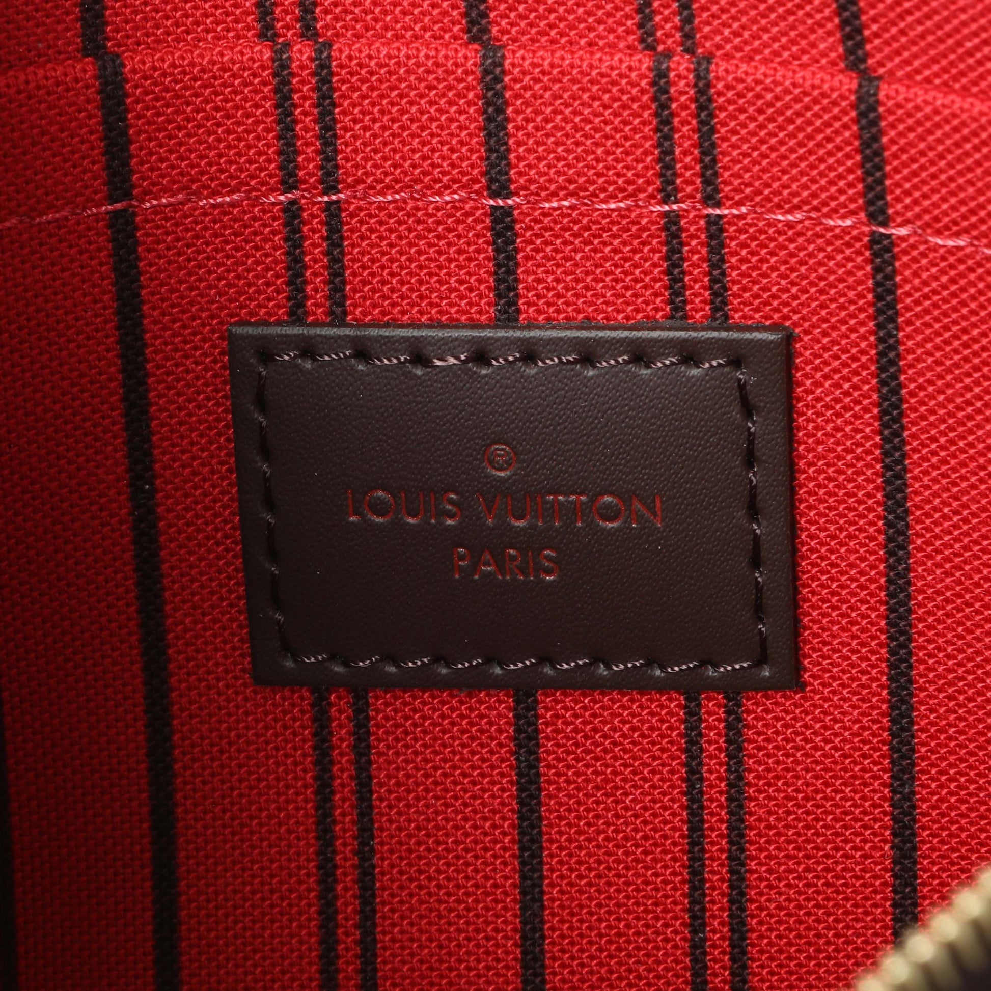 Exclusive Louis Vuitton Damier Ebene Neo Neverfull MM — Alternate View 8