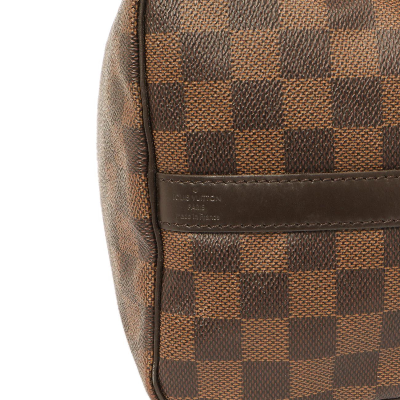 Exclusive Louis Vuitton Damier Ebene Speedy Bandouliere 30 — Alternate View 9