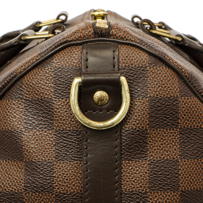 Exclusive Louis Vuitton Damier Ebene Speedy Bandouliere 30 — Alternate View 11