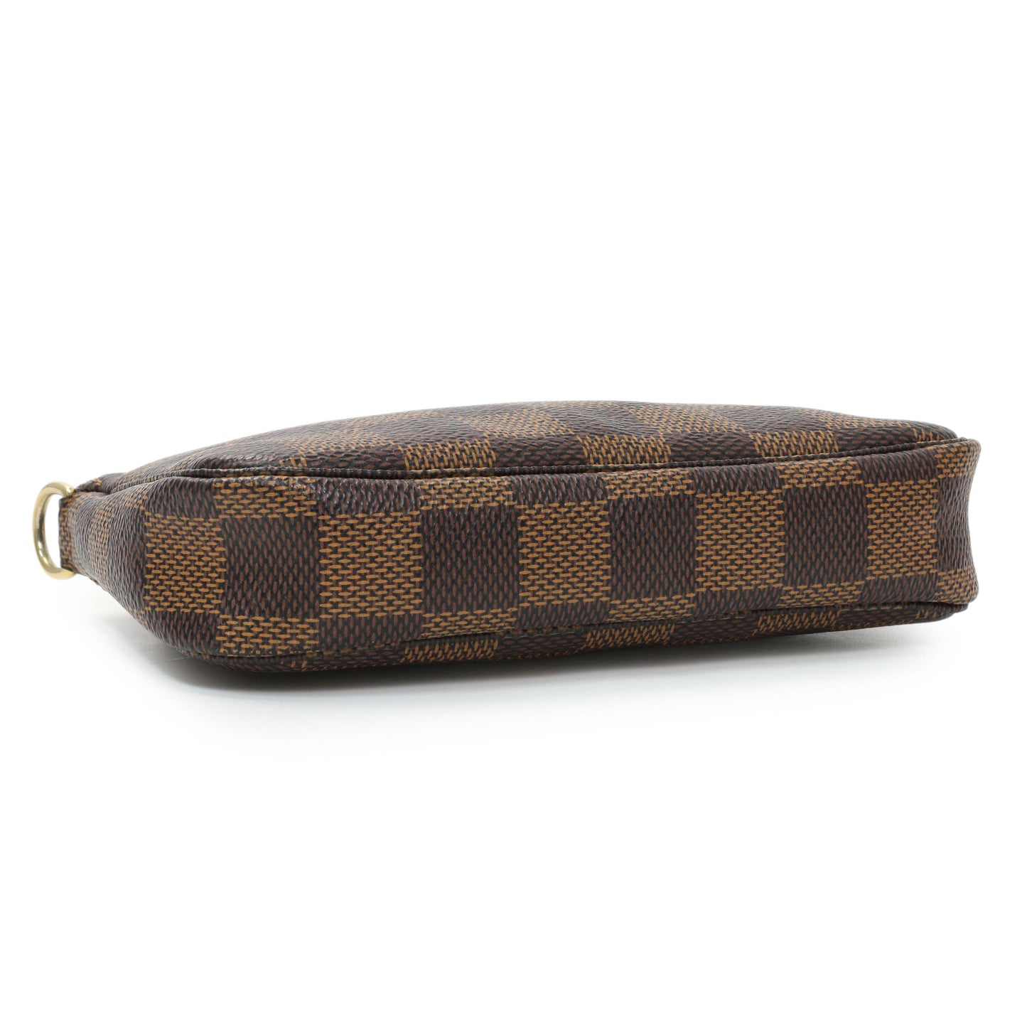 Exclusive Louis Vuitton Damier Ebene Mini Pochette Accessories — Back View