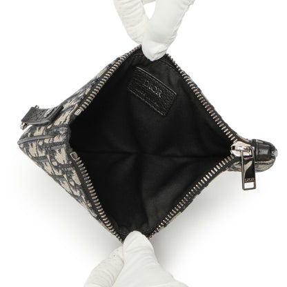 Exclusive Christian Dior Oblique Saddle Triple Pouch — Alternate View 12