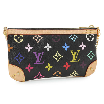 Exclusive Louis Vuitton Monogram Multicolor Pochette Milla MM — Side View