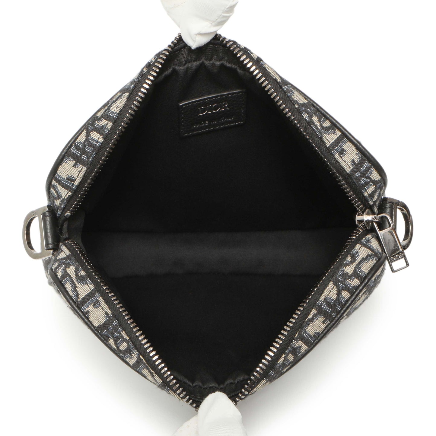 Exclusive Christian Dior Oblique Saddle Triple Pouch — Alternate View 11
