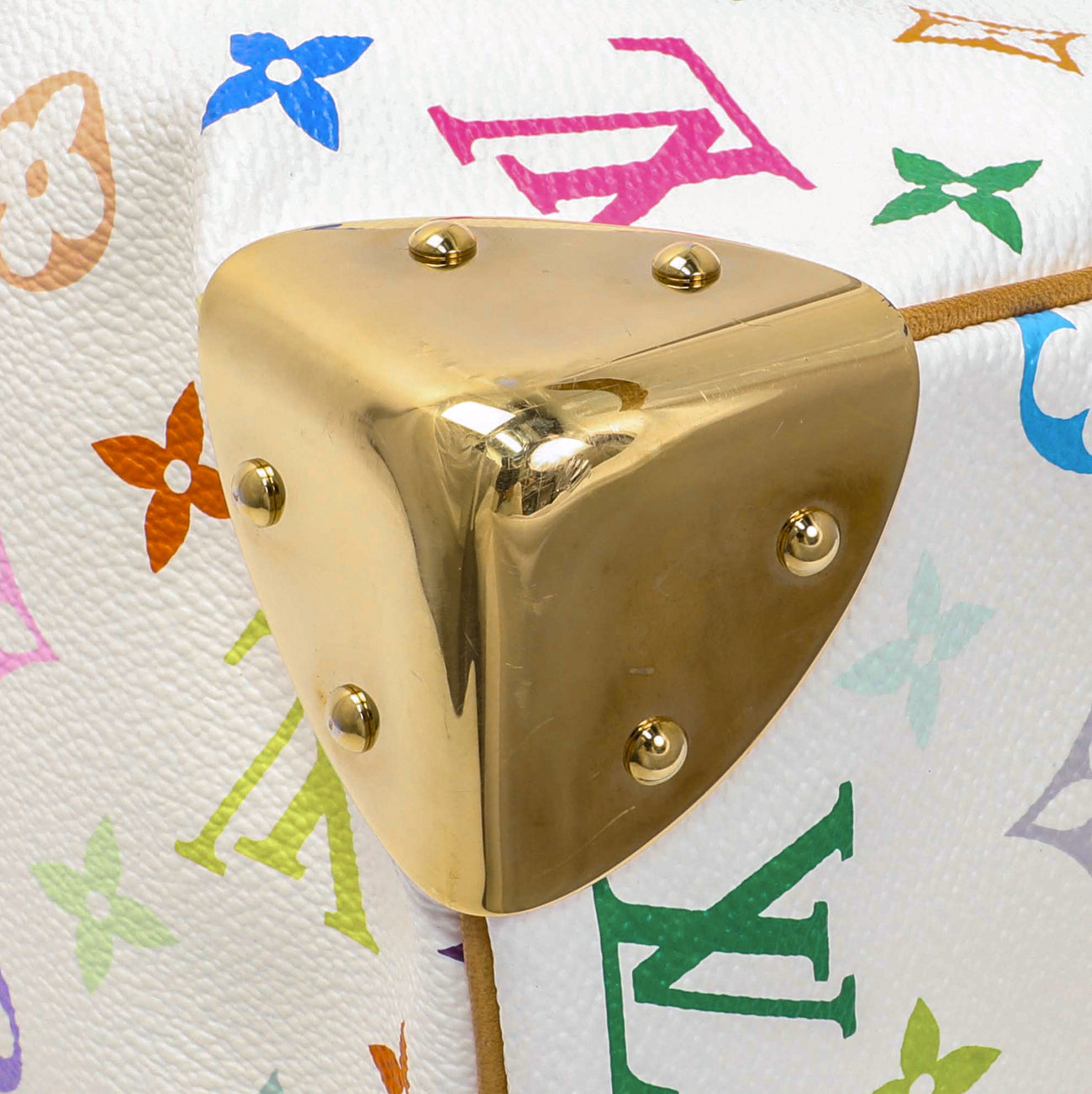 Exclusive Louis Vuitton Monogram White Multicolor Speedy 30 — Alternate View 7