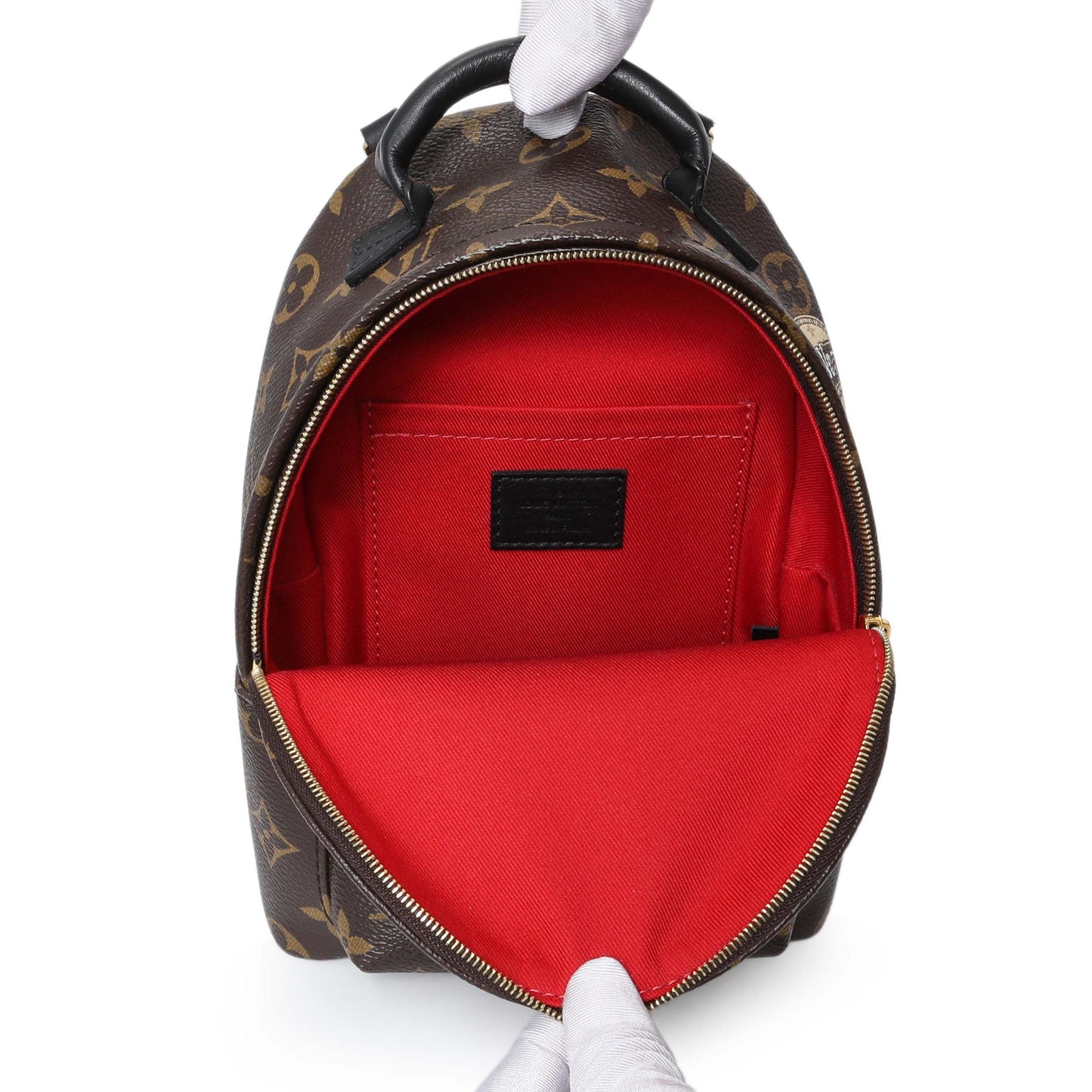 Exclusive Louis Vuitton Monogram Palm Springs Backpack Mini — Top View