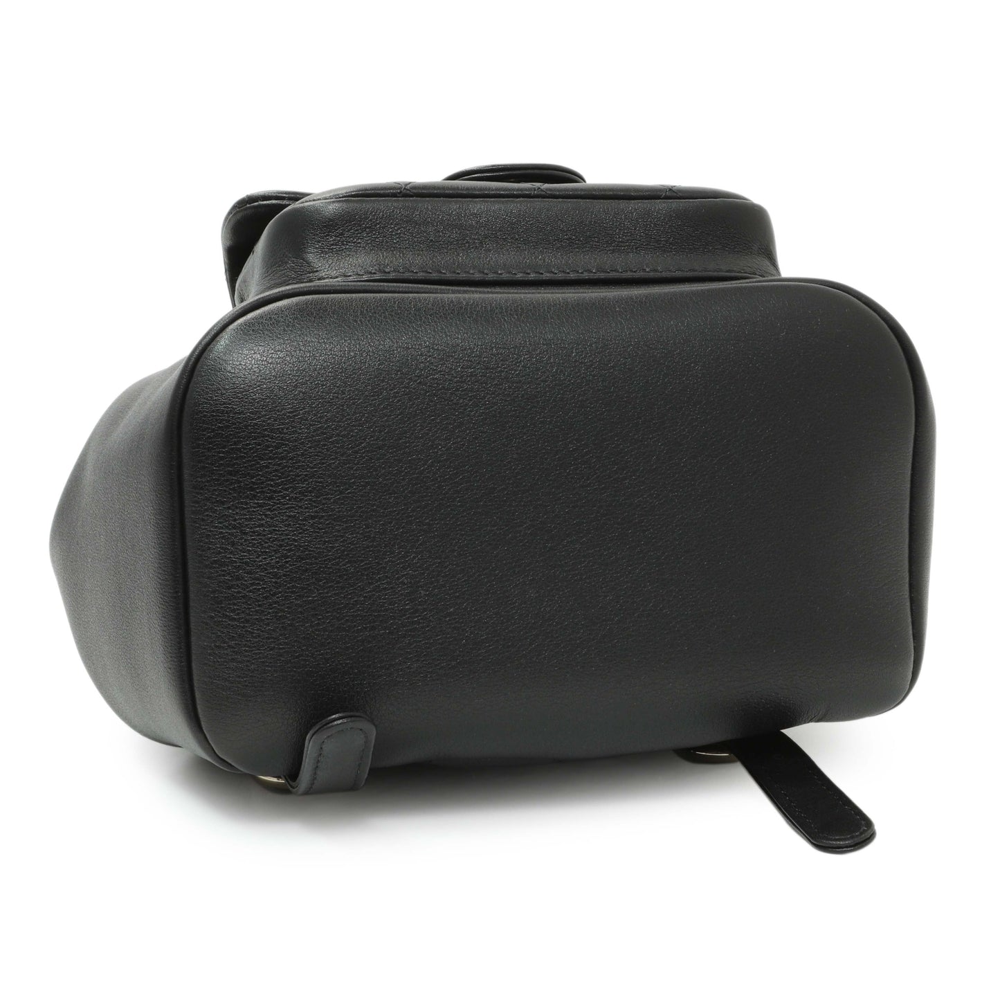 Exclusive Chanel Black Duma Backpack Small — Back View