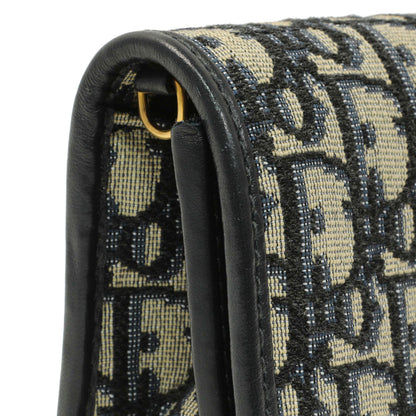 Exclusive Christian Dior Blue Oblique Nano 30 Montaigne Pouch — Alternate View 7