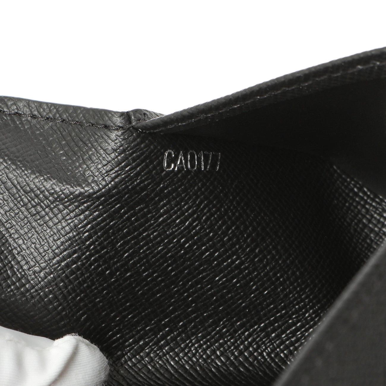 Exclusive Louis Vuitton Damier Graphite Checkbook Cover Wallet — Lifestyle View