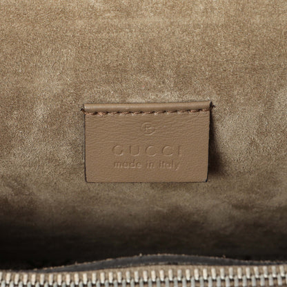 Exclusive Gucci GG Supreme Monogram Small Dionysus Shoulder Bag — Detail View