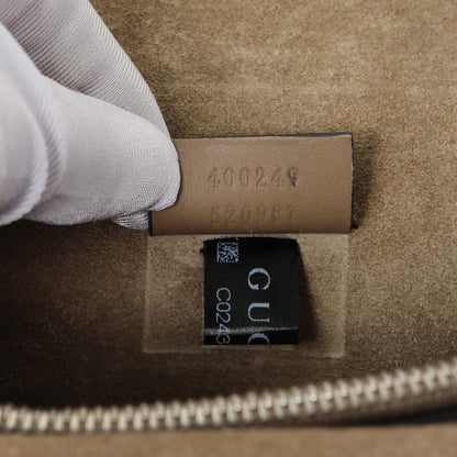Exclusive Gucci GG Supreme Monogram Small Dionysus Shoulder Bag — Lifestyle View