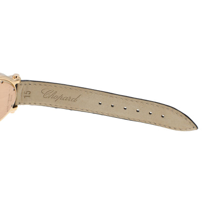 Exclusive Chopard 18K Rose Gold Happy Sport Oval Quartz Ladies Watch 275350-5003 — Detail View