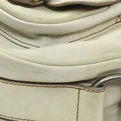 Exclusive Christian Dior Calfskin Gaucho Saddle Bag — Detail View