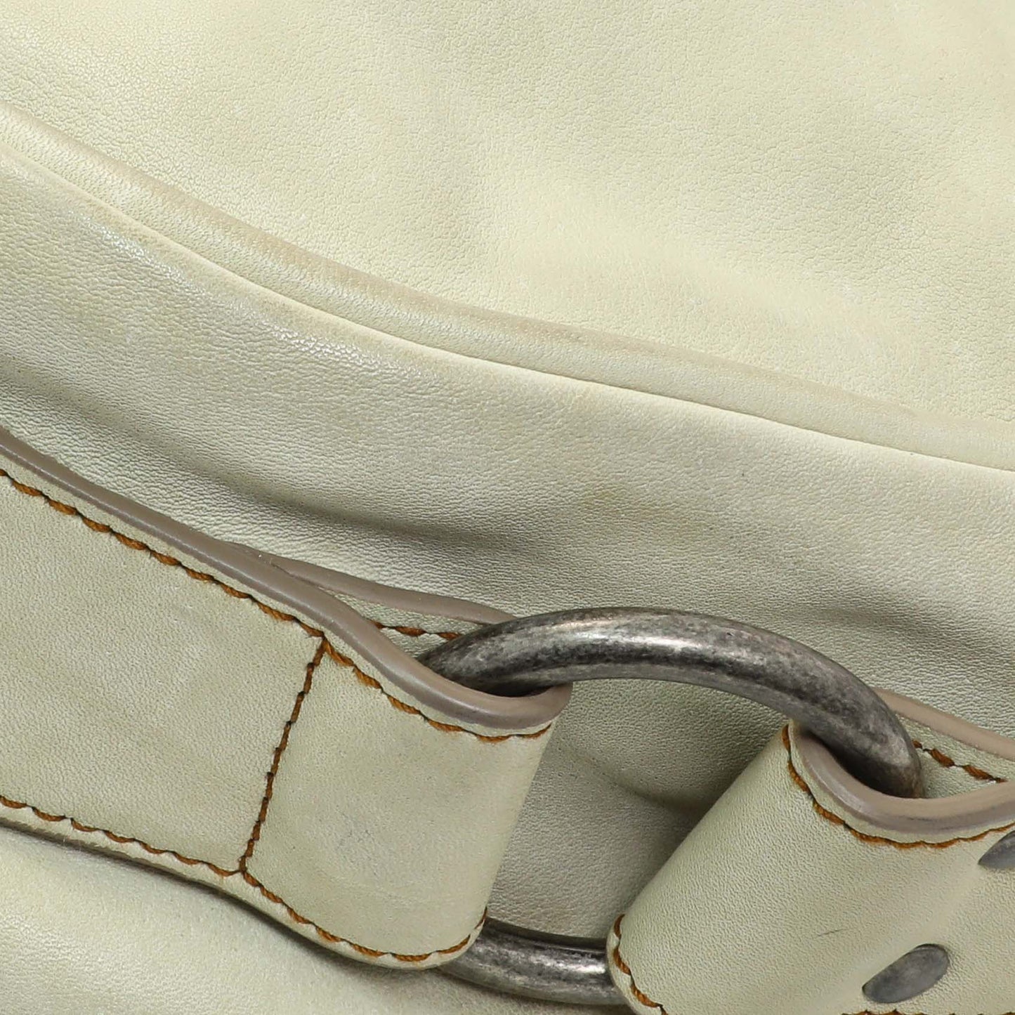 Exclusive Christian Dior Calfskin Gaucho Saddle Bag — Alternate View 7