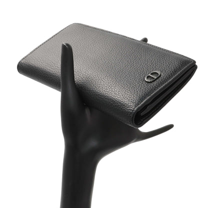 Exclusive Christian Dior Black Calfskin Icon Vertical Wallet — Alternate View 7