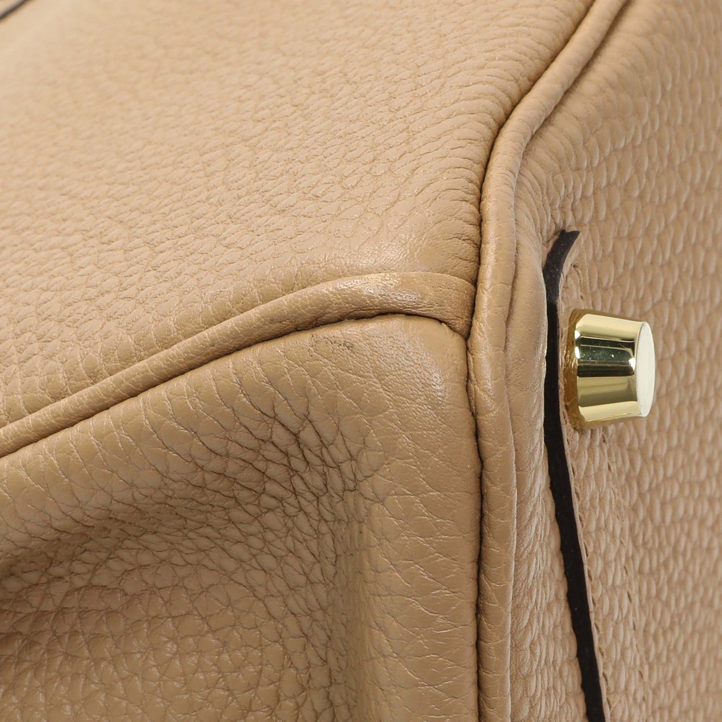 Exclusive Hermes Chai Togo Birkin 25 — Lifestyle View
