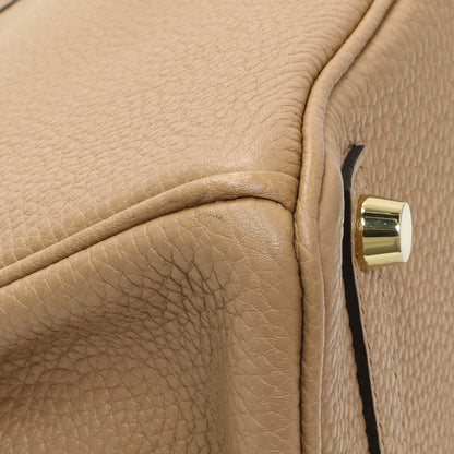Exclusive Hermes Chai Togo Birkin 25 — Lifestyle View