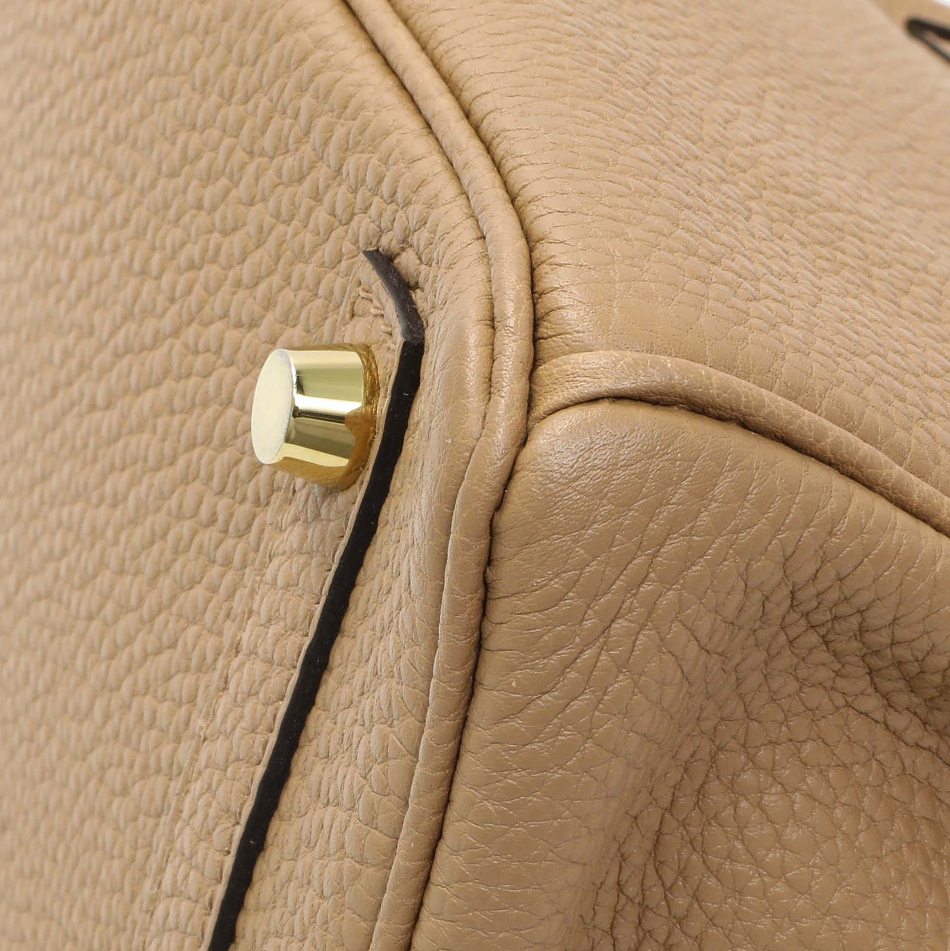 Exclusive Hermes Chai Togo Birkin 25 — Alternate View 7