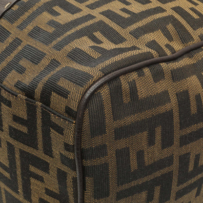 Exclusive Fendi Zucca Selleria Large Boston Bag — Alternate View 7