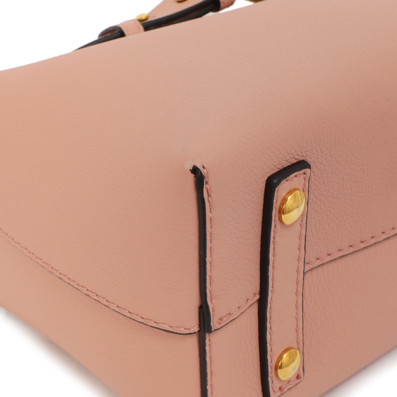 Exclusive Burberry Ash Rose Soft Grain Calfskin Mini Belt Bag — Top View