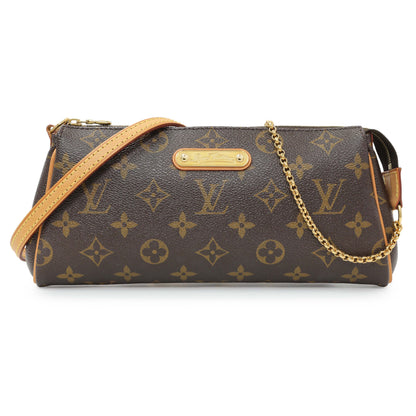 Exclusive Louis Vuitton Monogram Eva Clutch — Front View