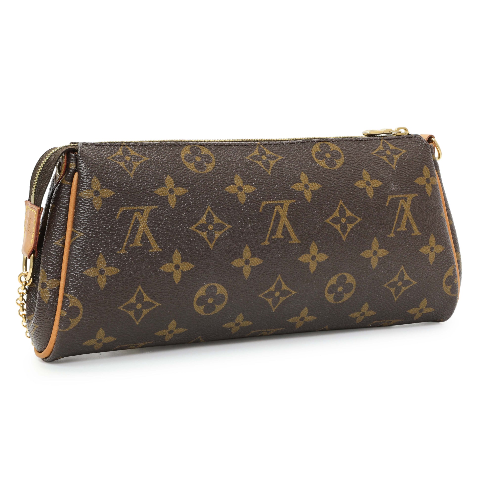 Exclusive Louis Vuitton Monogram Eva Clutch — Side View
