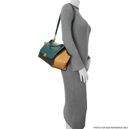 Exclusive Celine Tricolor Calfskin Small Trapeze — Alternate View 14