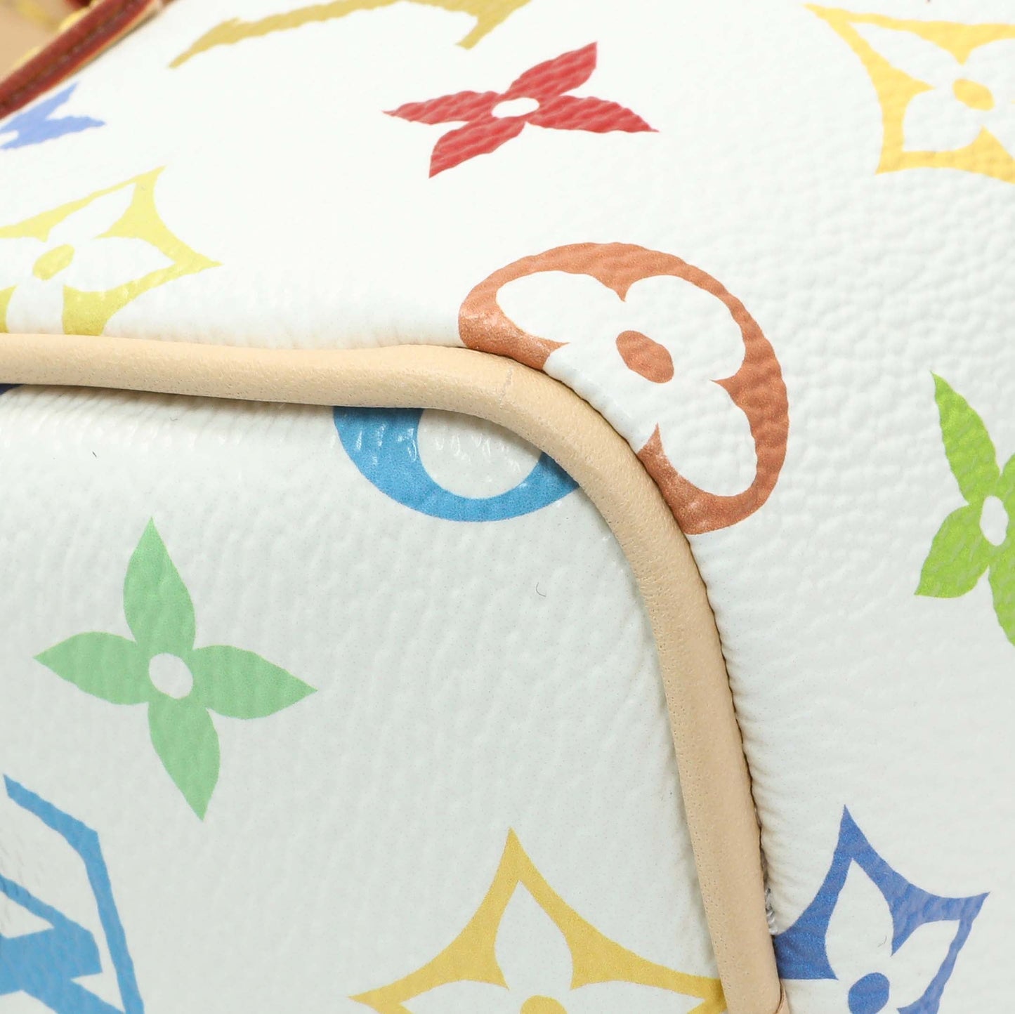 Exclusive Louis Vuitton X Takashi Murakami Monogram Multicolor Nano Speedy — Top View
