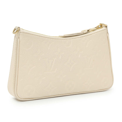 Exclusive Louis Vuitton Empreinte Easy Pouch On Strap — Side View