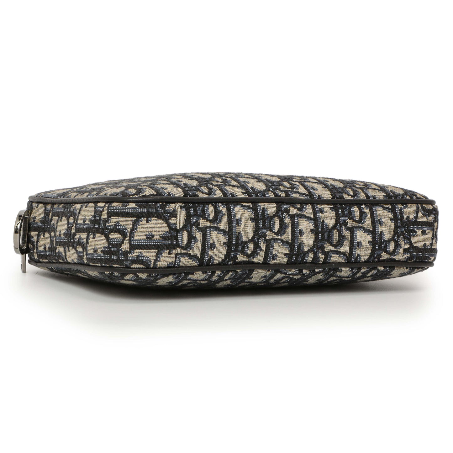 Exclusive Christian Dior Oblique Saddle Triple Pouch — Top View