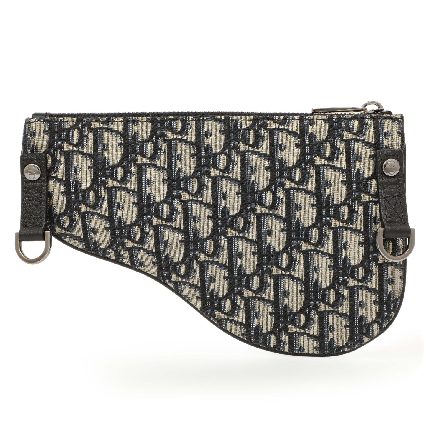 Exclusive Christian Dior Oblique Saddle Triple Pouch — Lifestyle View