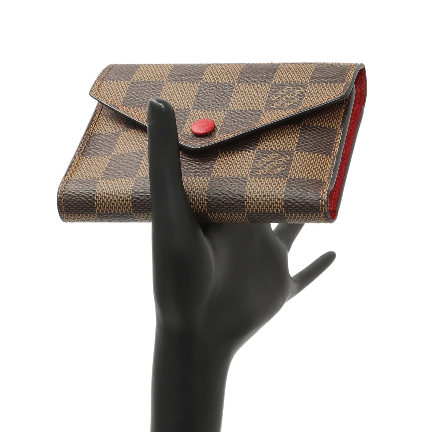 Exclusive Louis Vuitton Damier Ebene Victorine Wallet — Alternate View 8