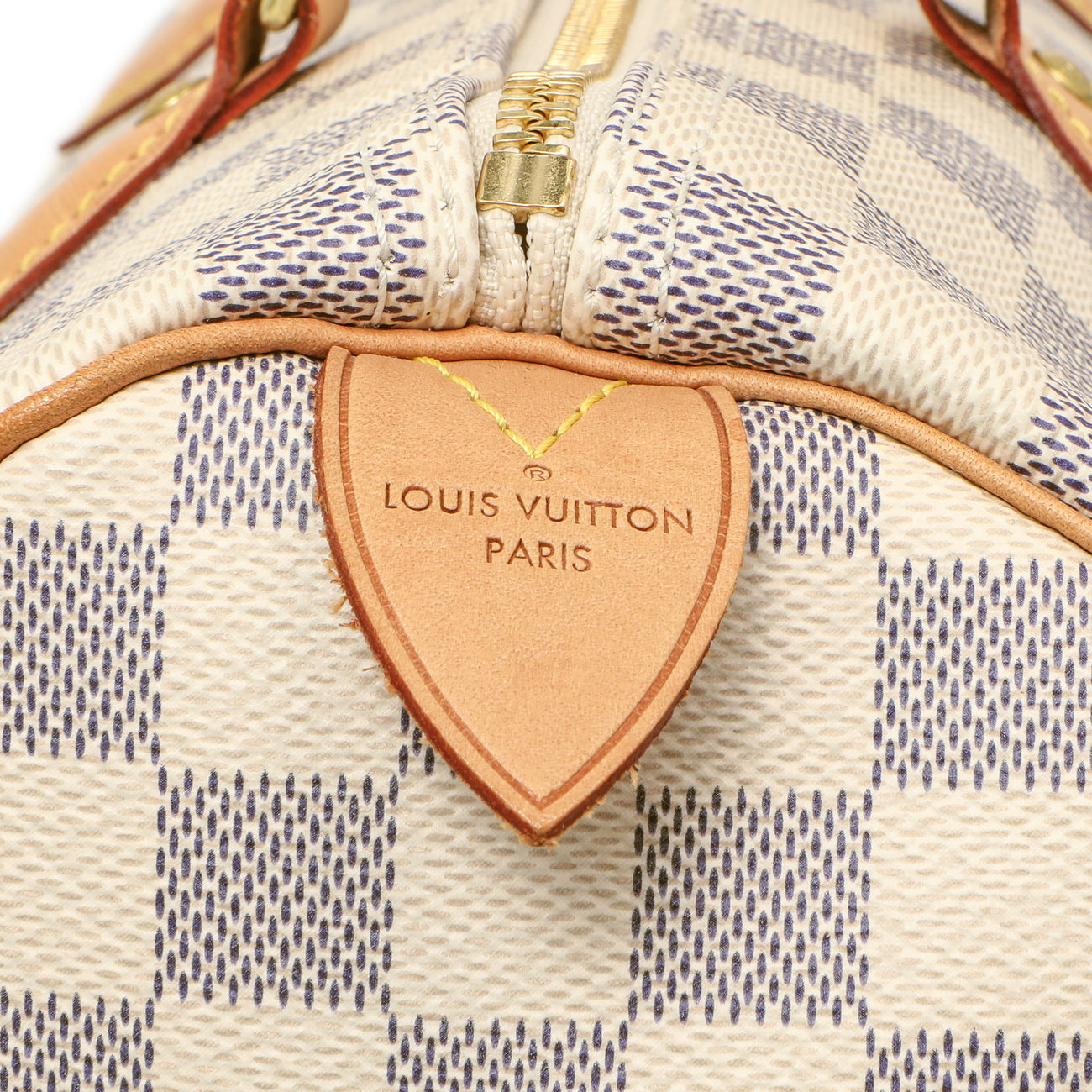Exclusive Louis Vuitton Damier Azur Speedy 30 — Alternate View 9