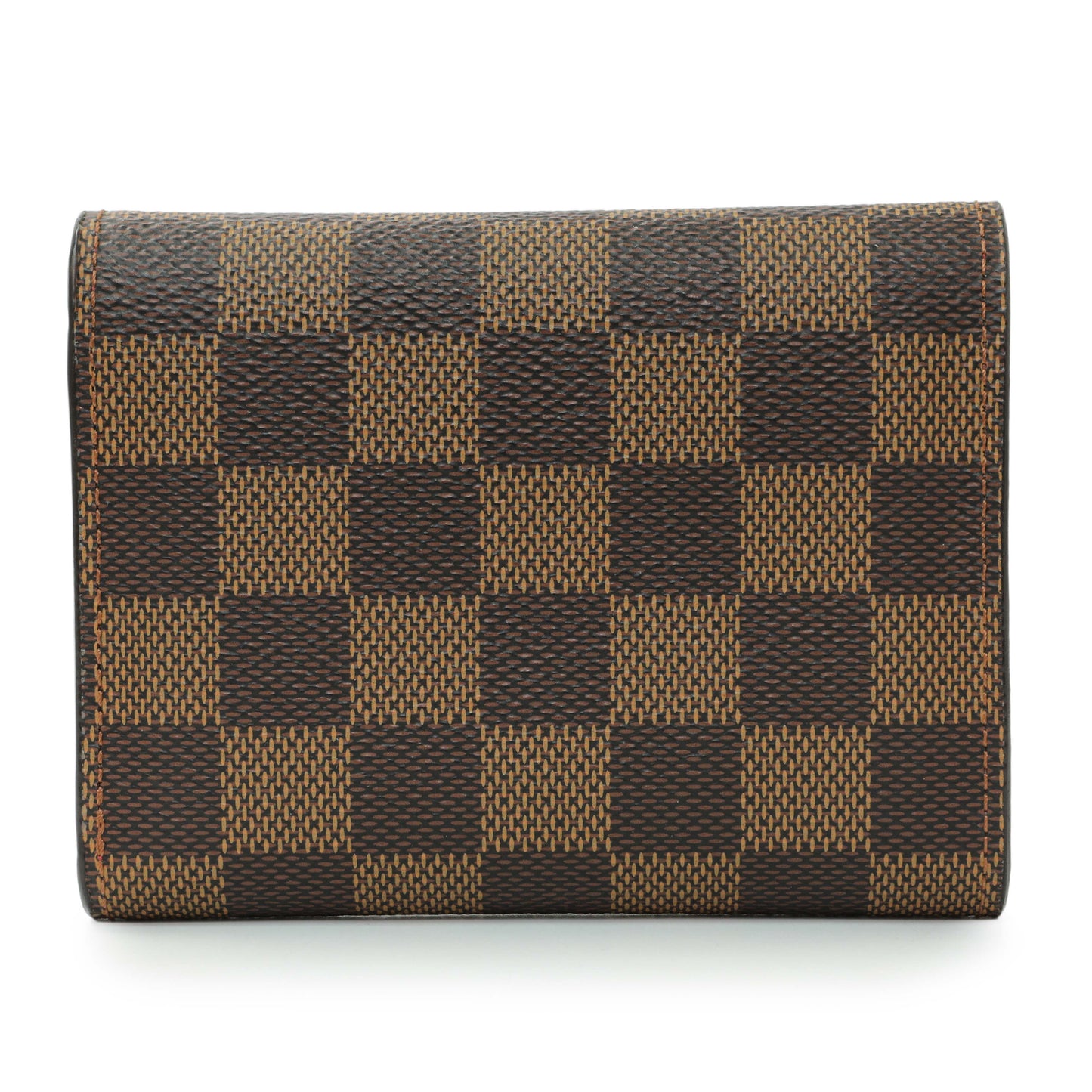 Exclusive Louis Vuitton Damier Ebene Victorine Wallet — Side View