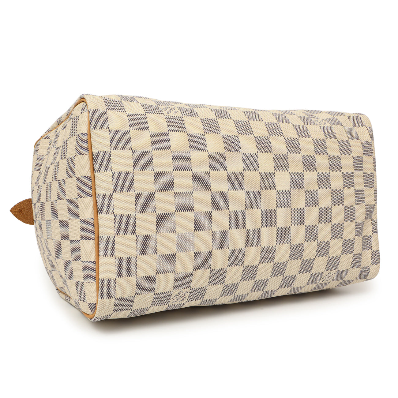 Exclusive Louis Vuitton Damier Azur Speedy 30 — Back View