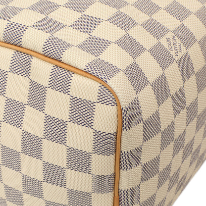 Exclusive Louis Vuitton Damier Azur Speedy 30 — Top View