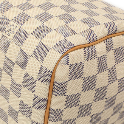 Exclusive Louis Vuitton Damier Azur Speedy 30 — Alternate View 7