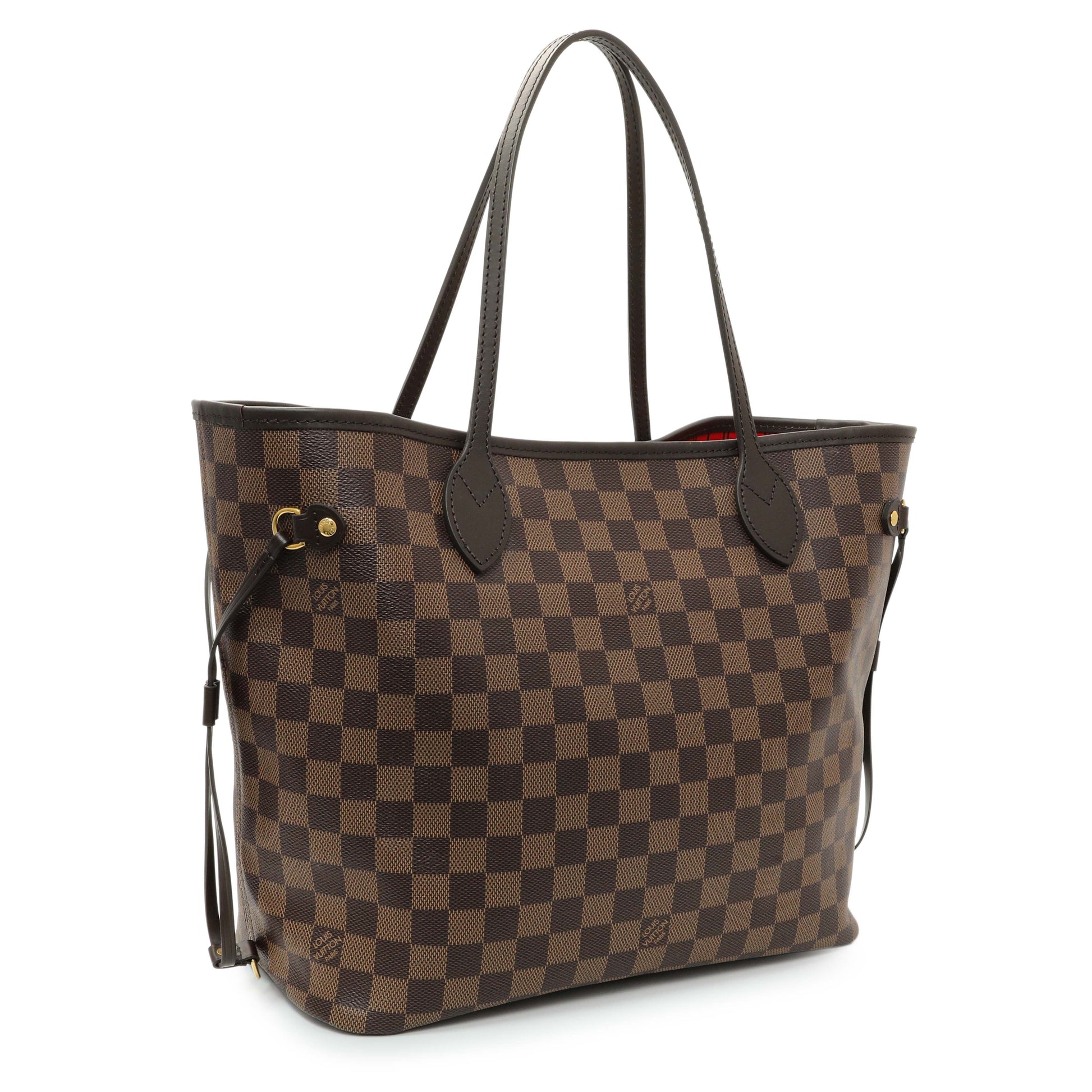 Exclusive Louis Vuitton Damier Ebene Neo Neverfull MM — Side View