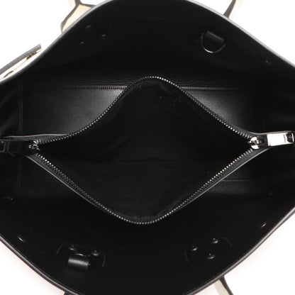 Exclusive Saint Laurent White Calfskin Small Sac De  Jour — Alternate View 8
