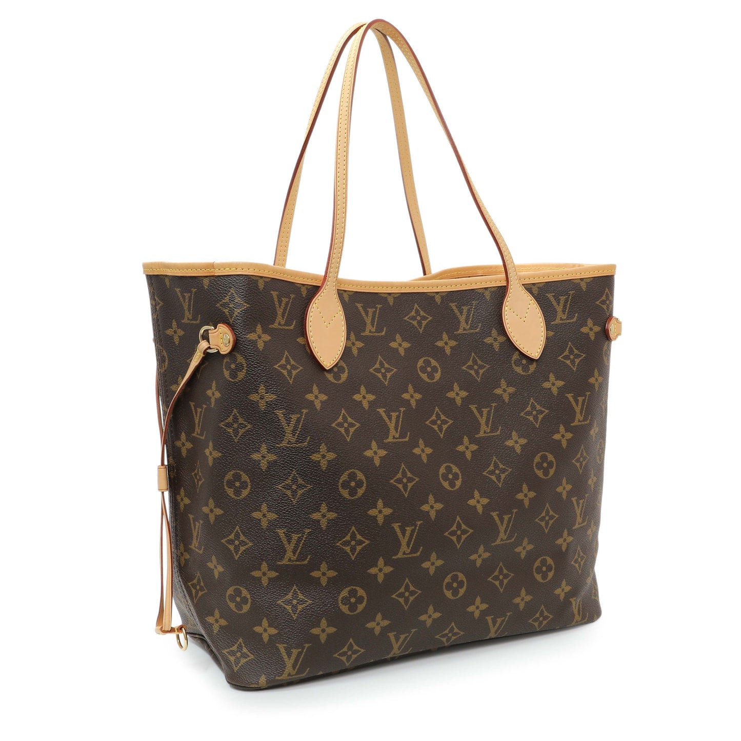 Exclusive Louis Vuitton Monogram Neverfull MM — Side View